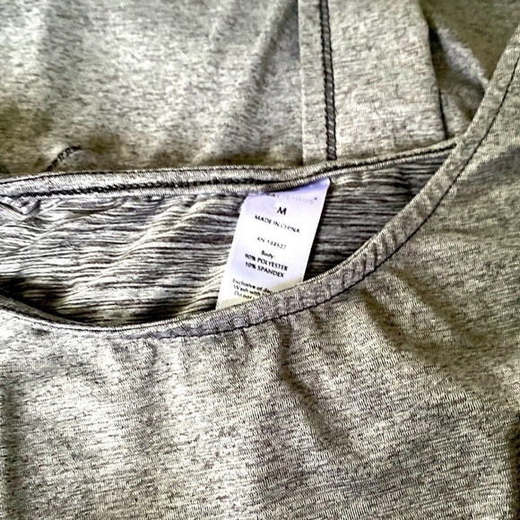 Yogalicious Overlapped Open Tie Back Tank Top Size Medium 6/8 . - Picture 4 of 7